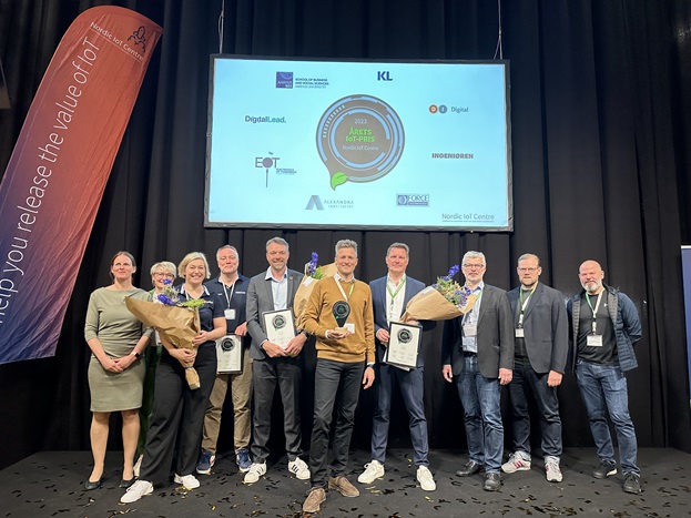 Xtellio ApS vandt den 10. maj Årets IoT-pris på EOT-messen i Herning.