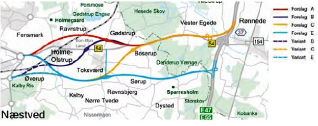 VVM Næstved-Rønnede motorway