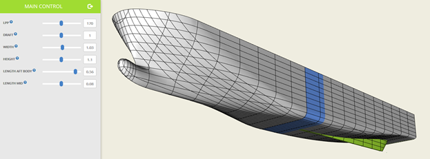 Global hull design CFD Cruise Vessel