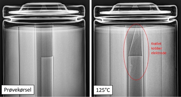 Røntgentest af batterier