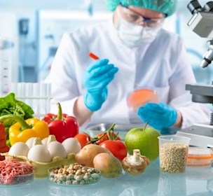 laboratorie laborant fødevarer test