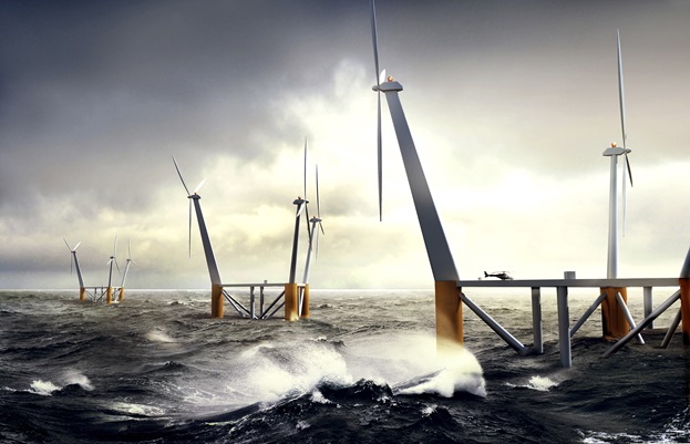Windsea offshore wind concept