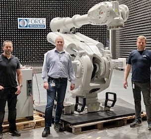 ABB and FORCE Technology ensure EMC compliance for ABB's largest robot, enabling market launch.
