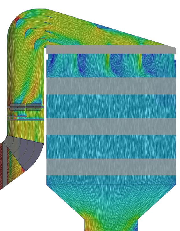 The existing SCR unit