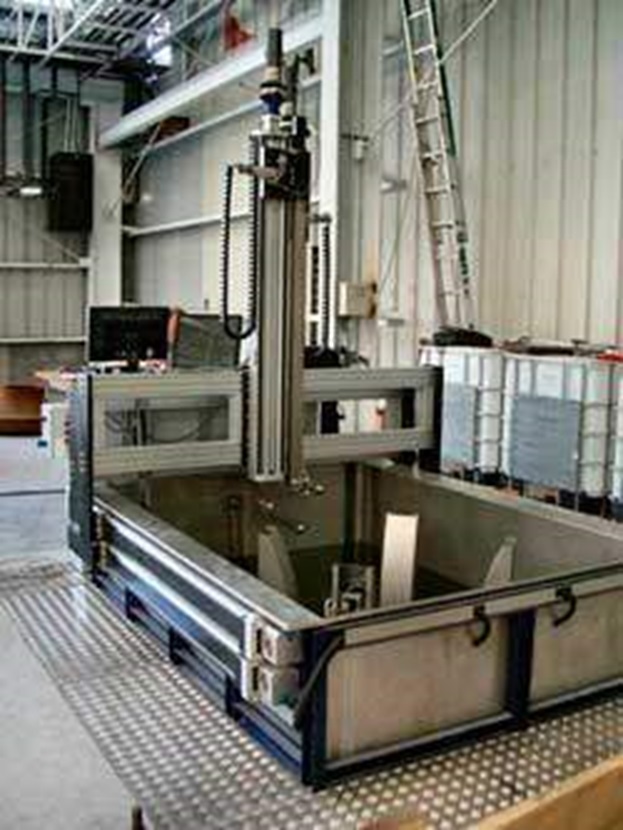 The immersion tank, AMS-38, installed at Frisa Forjados in Mexico