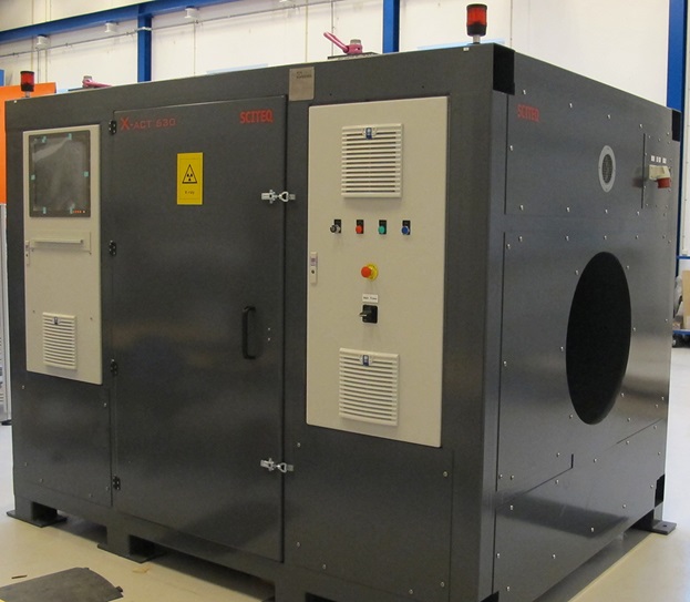 The X-act 630 is an innovative X-ray measuring system for the plastic pipe industry.
