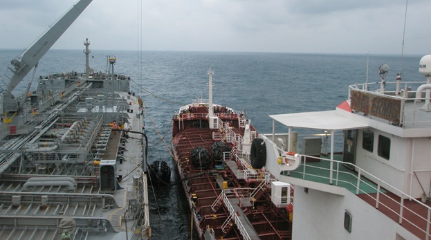 ship to ship transfer, overførsel mellem skibe, FORCE Technology