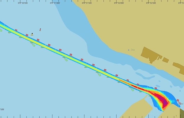 Port of vordingborg, map