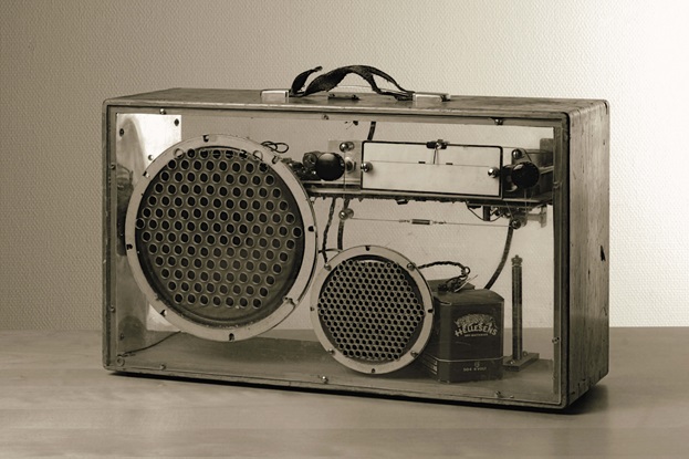 En tidlig transistorradio