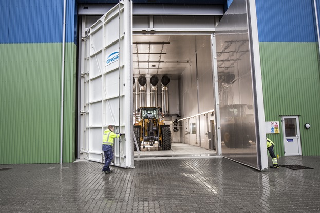 Volvo before climate chamber test