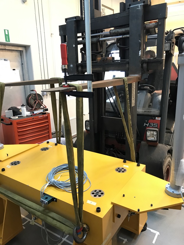 Denmark's largest force and pressure calibration machine at FORCE Technology