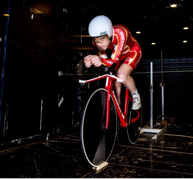 Wind tunnel test, Team Danmark, Martin Toft Madsen, banecykelløb