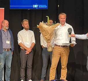 Thomas Munch-Larsen, CEO hos Aguardio - vinder af prisen som årets bedste IoT-løsning