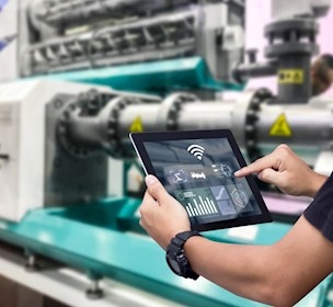 iPad IoT produktionsanlæg