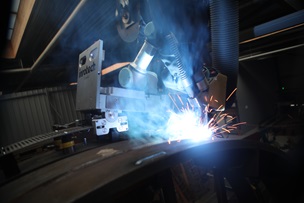 Welding robot, image courtesy of Inrotech