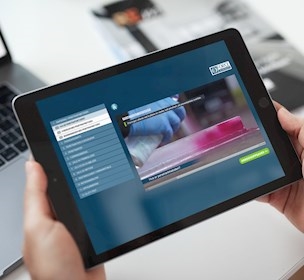 tablet, e-læring, e-learning