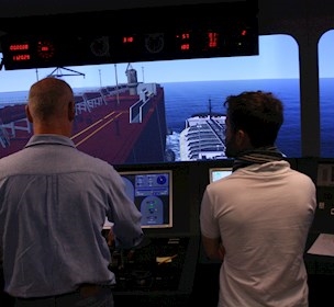 ship to ship, simulation, FORCE Technology, marine