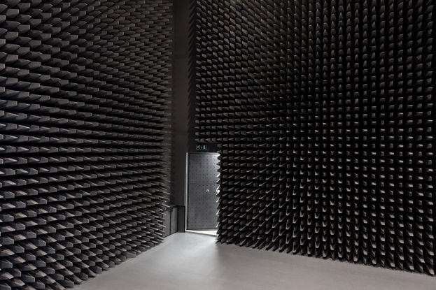 Empty anechoic chamber