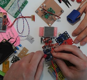 Microchips, hænder